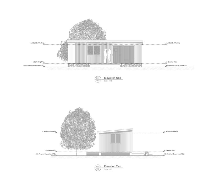 Buy the Waikanae 36m2 New Zealand custom made portable cabin and fully consented home in Gisborne with Rentive Ltd