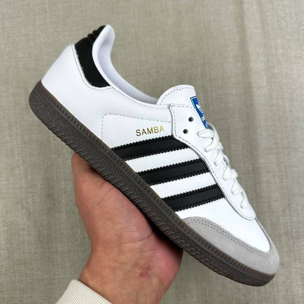 Adidas Samba OG White and Black