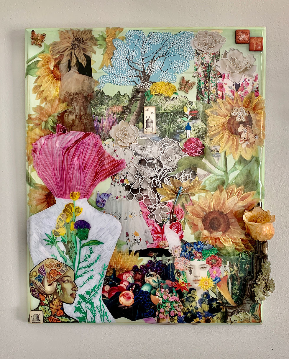Collage & Intuitive Abstracts with Courtney Trowman
