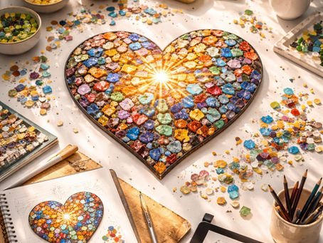 Holding Hope in Words Series: The Beauty Within the Broken Pieces (Poem)