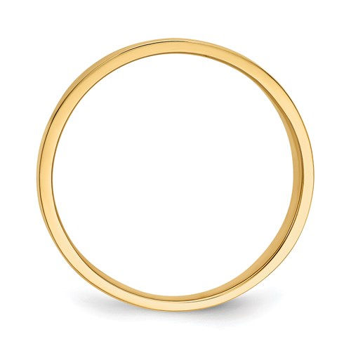Thumbnail: Flat-Top Tapered Cigar Band Ring