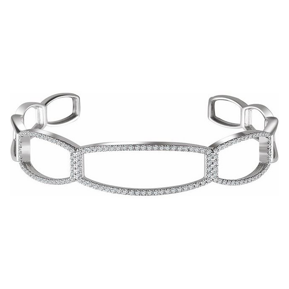 Thumbnail: Diamond Cuff Bracelet
