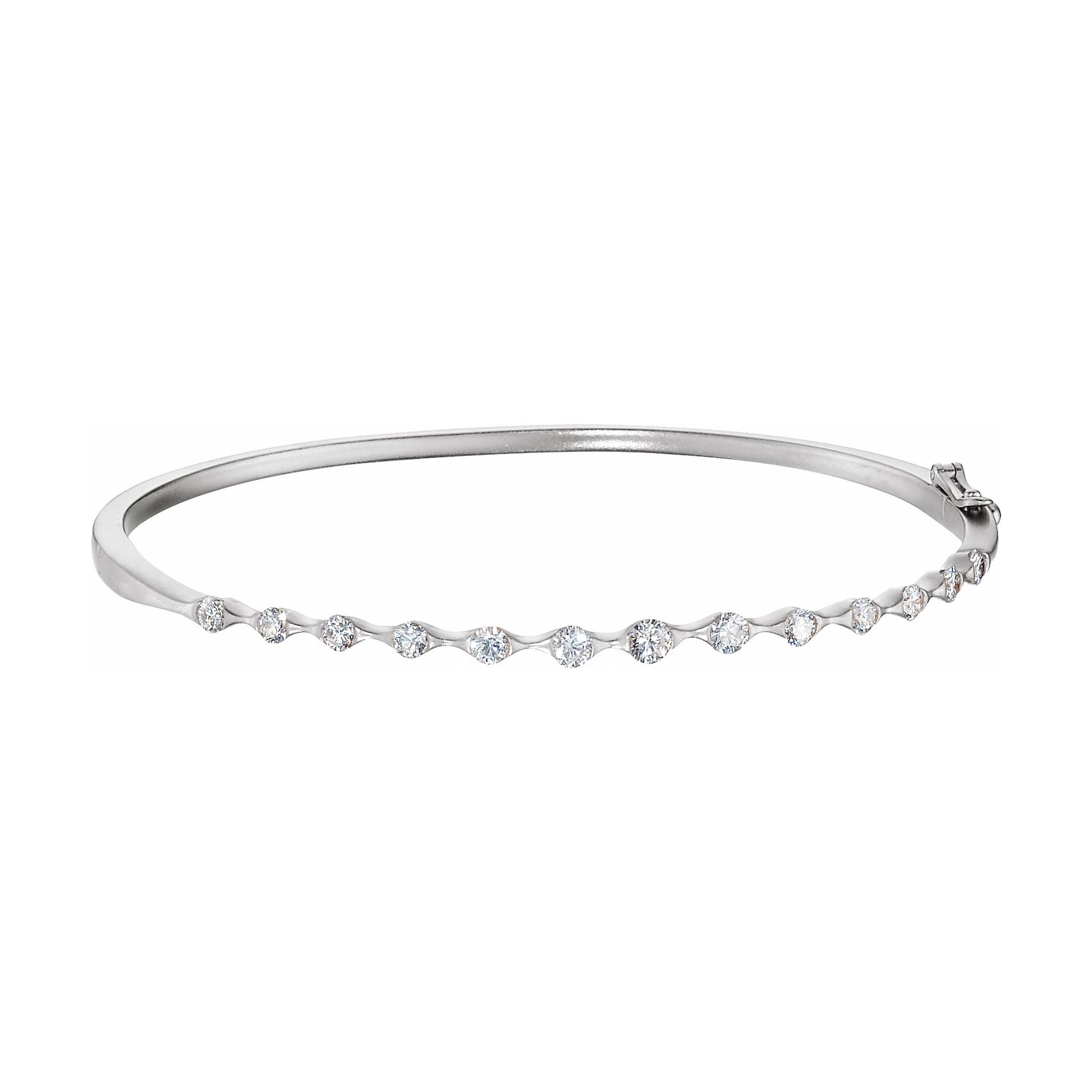 Diamond Bangle Bracelet