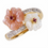 Thumbnail: Pink Tourmaline, Mother Of Pearl & Diamond Ring