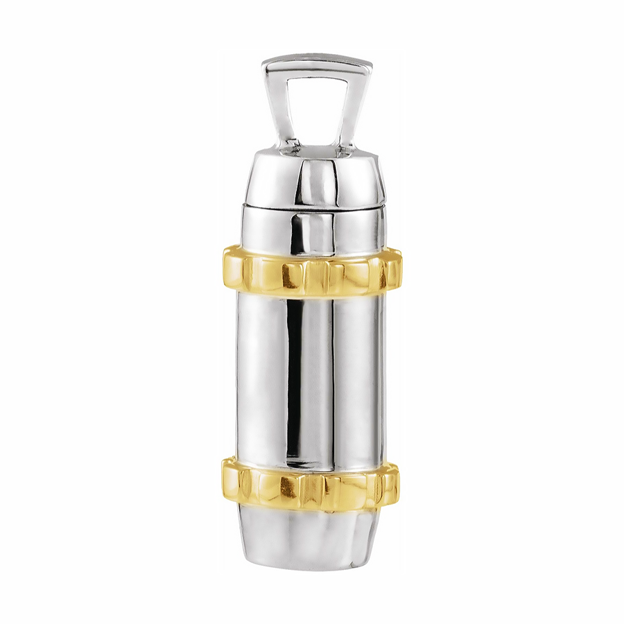 Cylinder Ash Holder Pendant