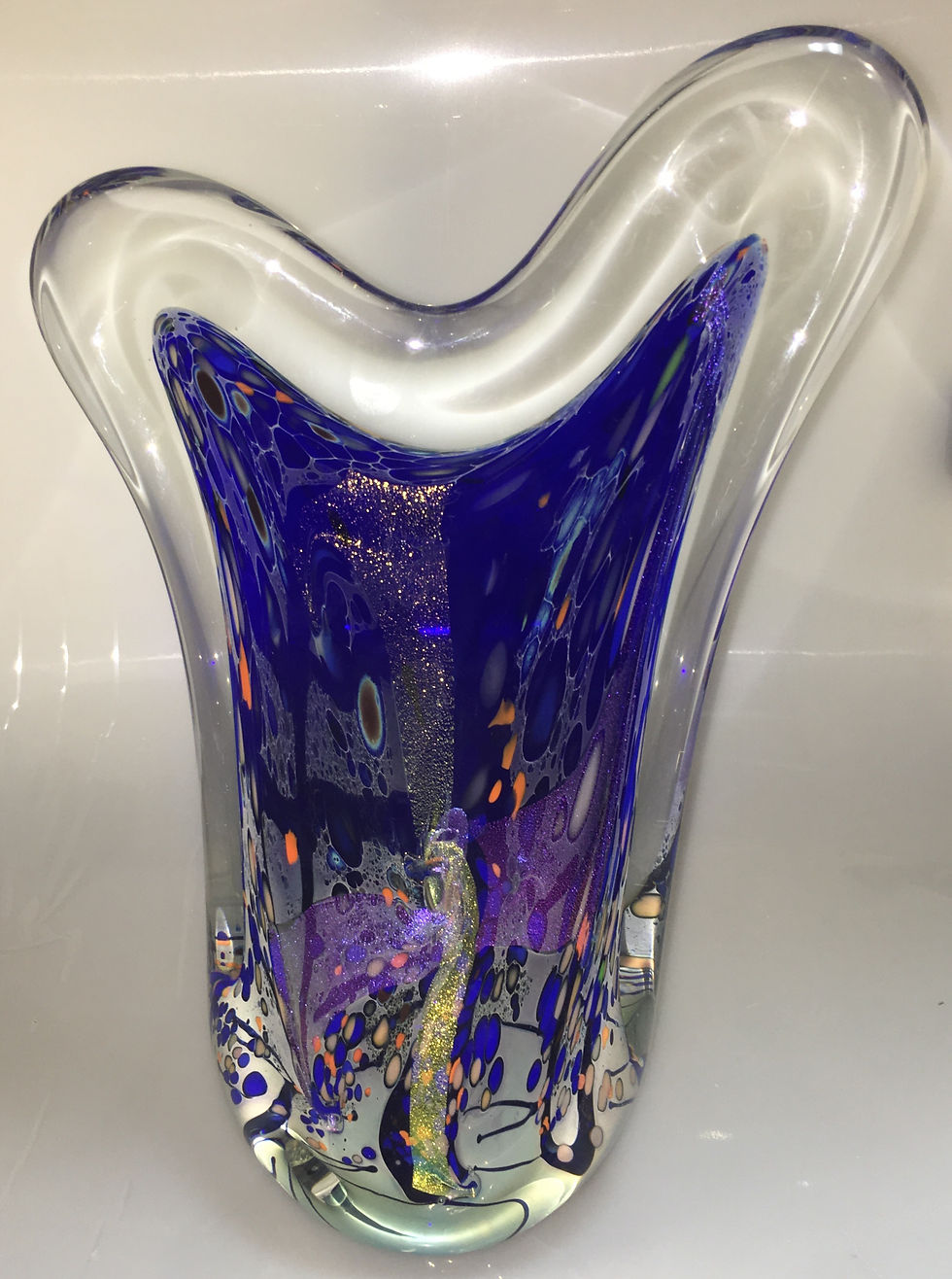 Thumbnail: Glass Sculpture 1999, by Rollin Karg