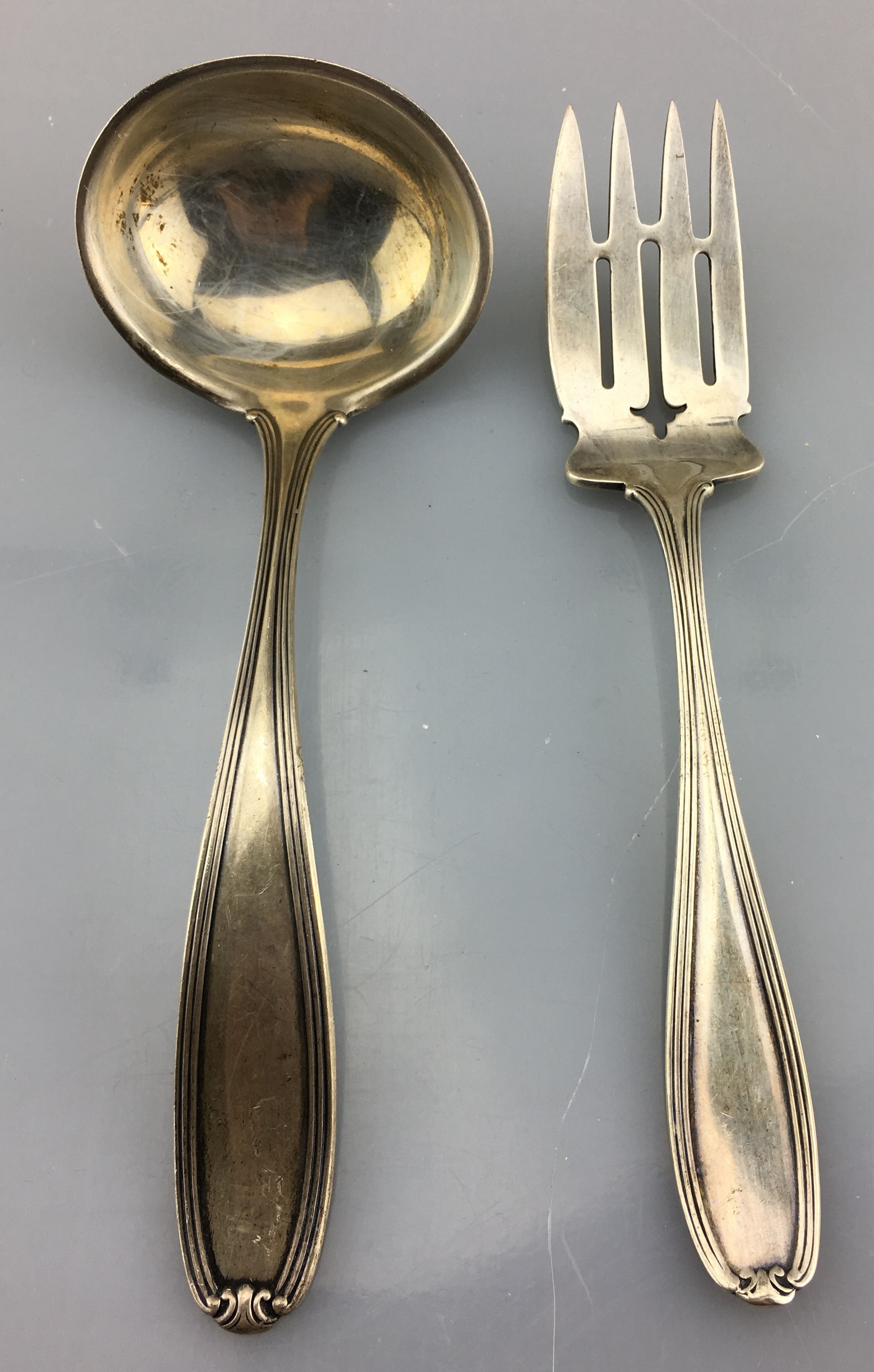Alvin, Sterling Silver Serving Set