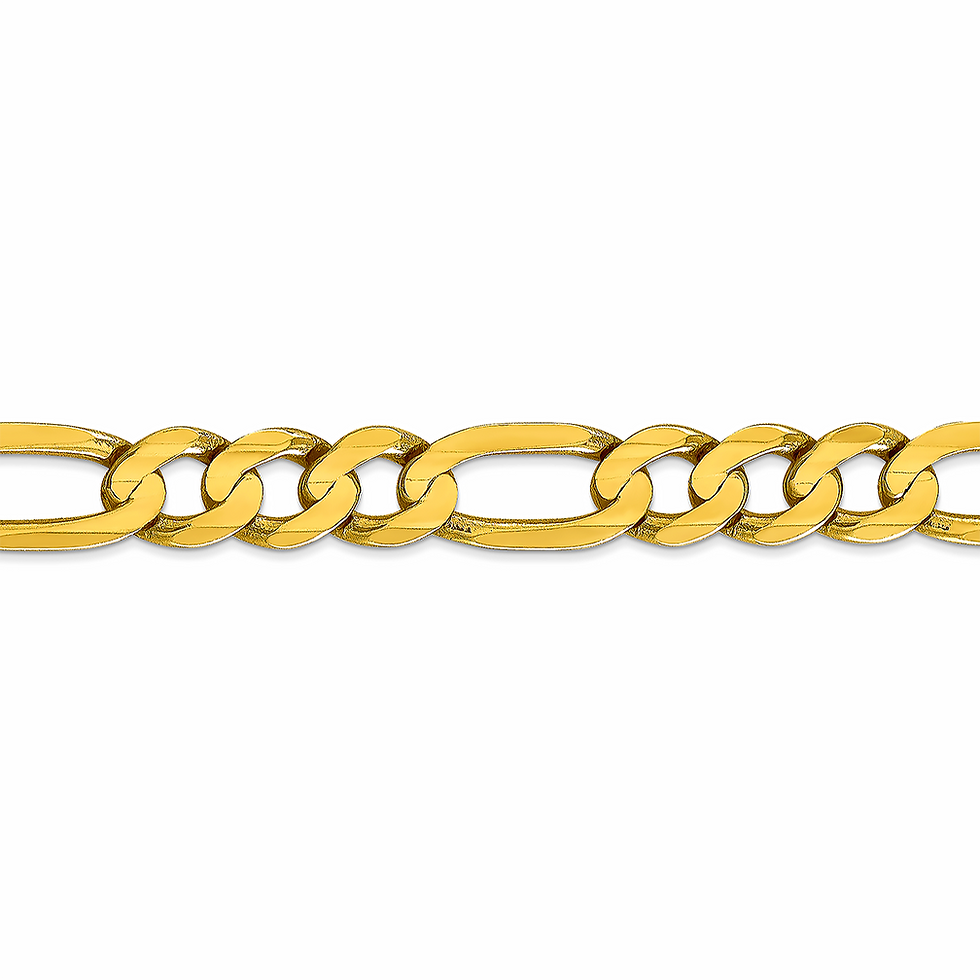 Semi-Solid Figaro Chain 5.75 mm