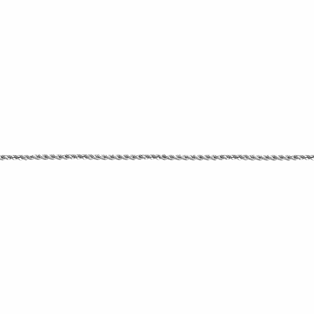 White Gold, Rope Chain 2.25 mm
