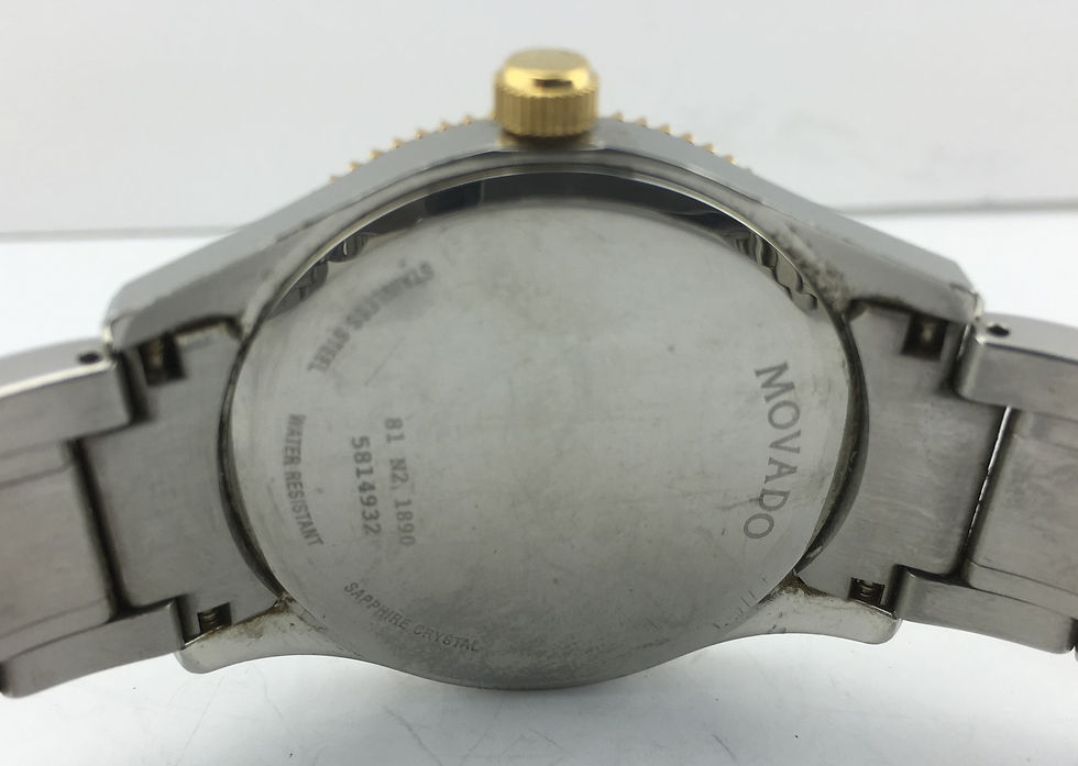 Thumbnail: Movado Gentry Two-Tone Watch 81N21890