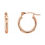 Thumbnail: 2 mm Wide Tube Hoop Earrings