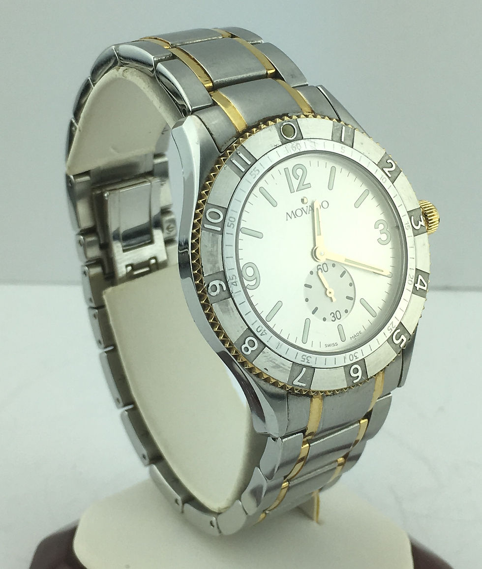 Thumbnail: Movado Gentry Two-Tone Watch 81N21890