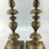Thumbnail: Norblin & Co. Brass Shabbat Candlesticks Warszawa 14"