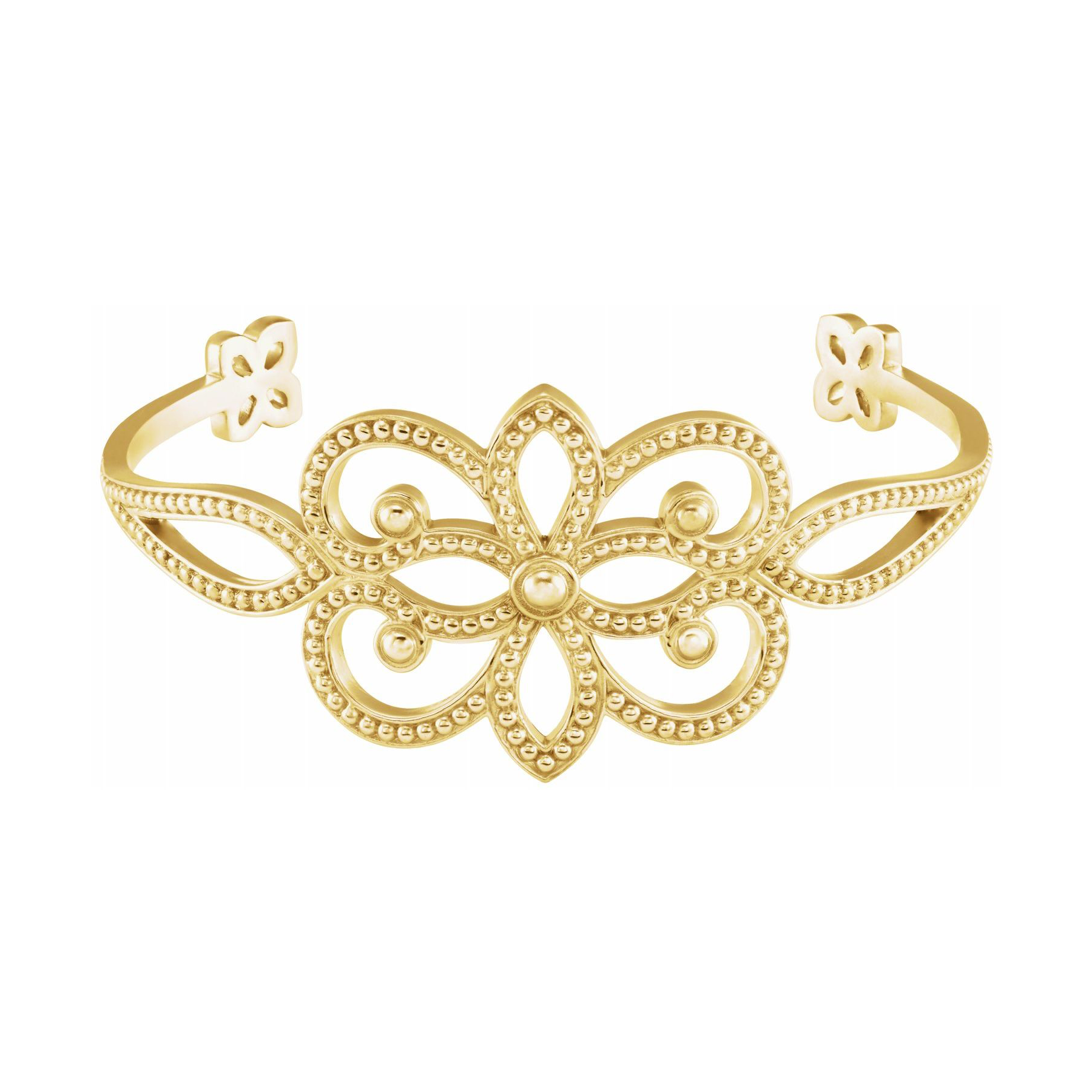 Granulated Cuff Bracelet