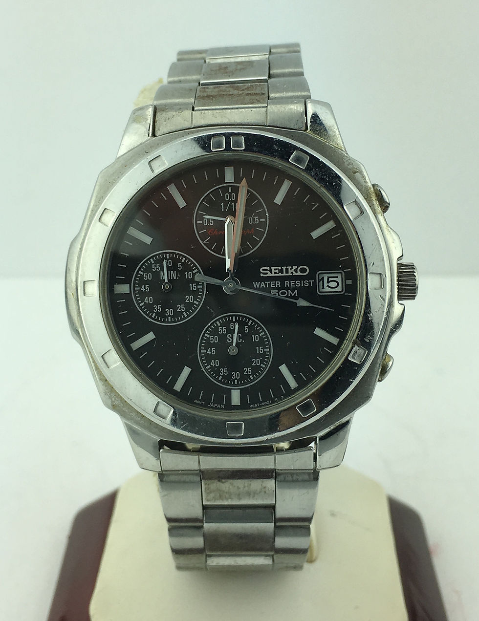 Seiko 50M Chronograph Watch