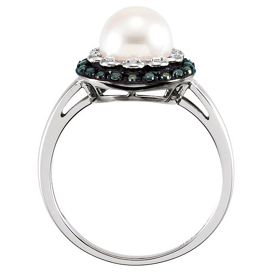 Thumbnail: Halo-Style Ring for Pearl