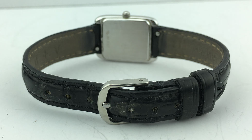 Thumbnail: Austern & Paul 14K White Gold Watch with Diamond Bezel