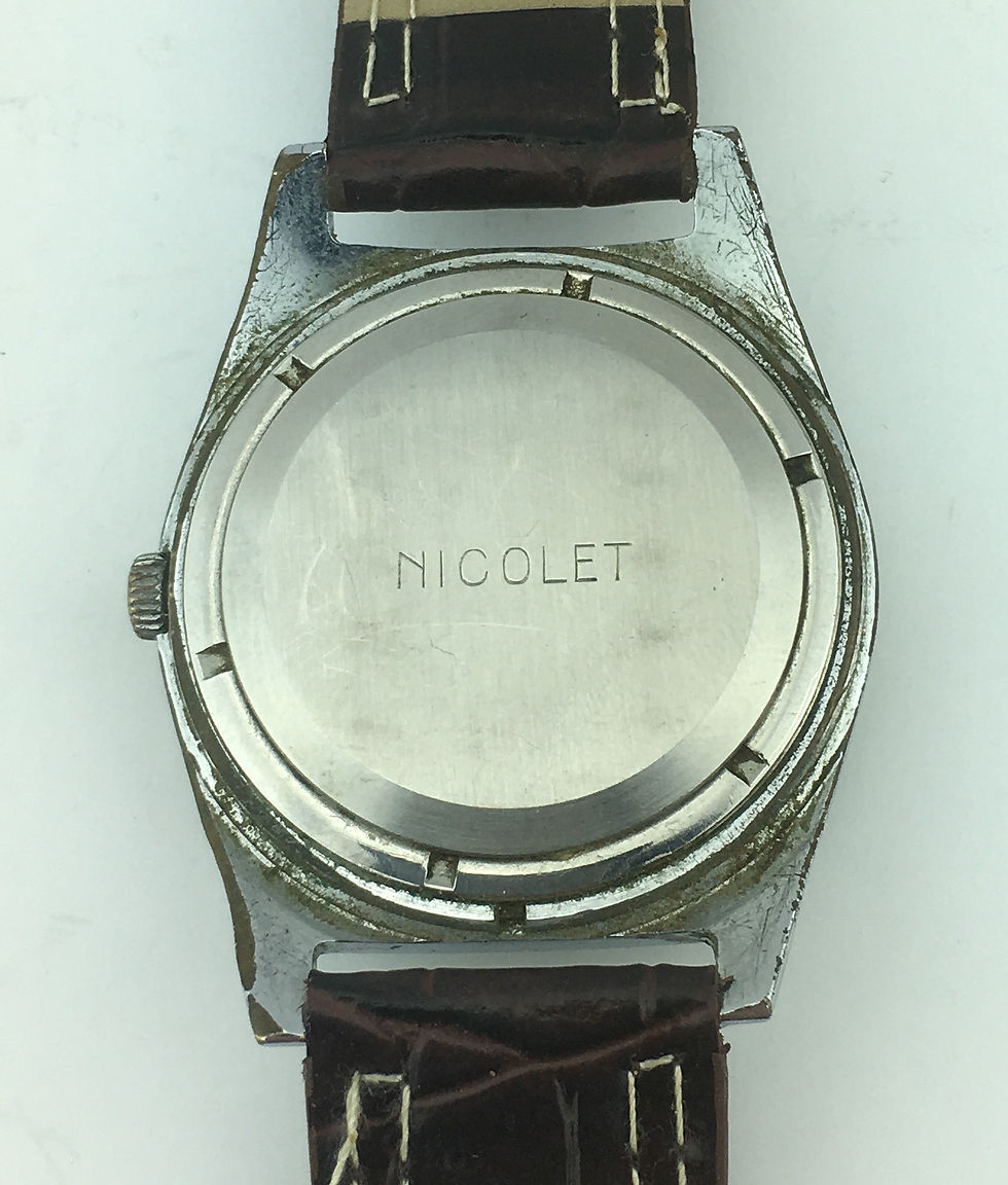 Thumbnail: Armand Nicolet 17 Jewels Watch