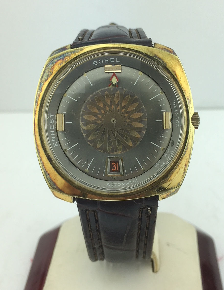 Ernest Borel Kaleidoscope Brown Dial Automatic Watch