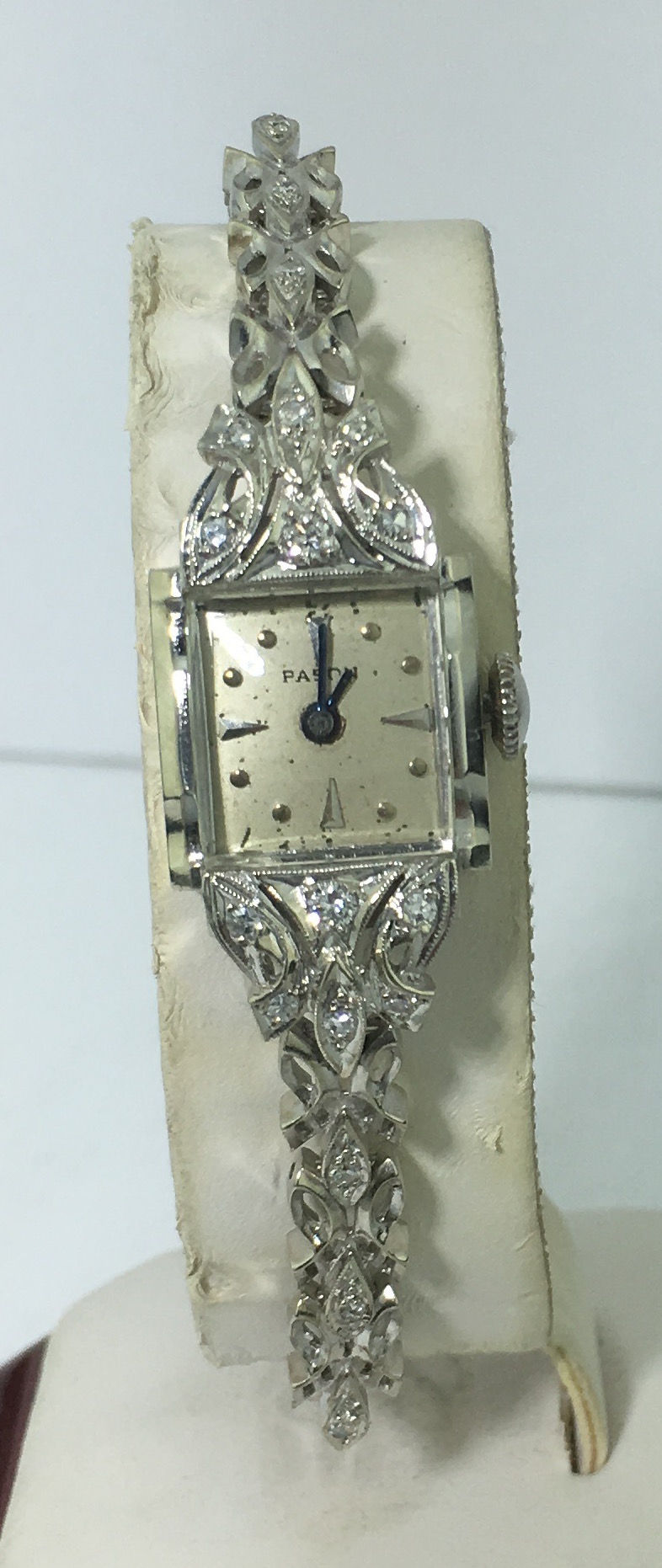 Swiss 14K White Gold & Diamond Women's Watch, 0.50 CTW - Vintage
