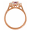 Thumbnail: Morganite & Ethiopian Opal Halo-Style Ring