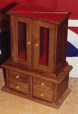 tallboy cabinet style jewelry box