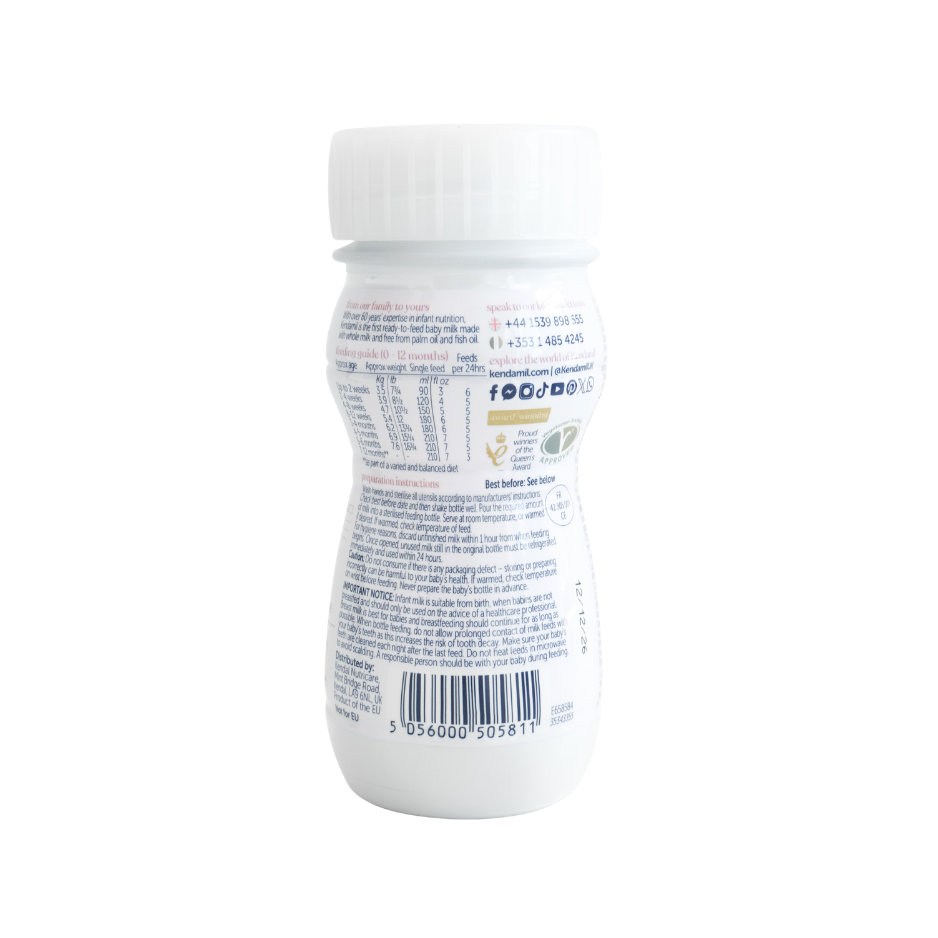 Thumbnail: Kendamil Classic Ready to Feed - 18x 250ml (STAGE 1)