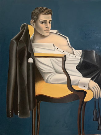 MANNERS MAKETH MAN painting by Edvarda