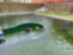 une vitre hors normes pour ce bassin