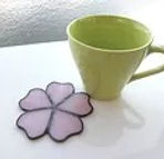 ステンドグラスのコースター