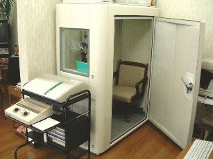 聴力測定室、聴力測定器