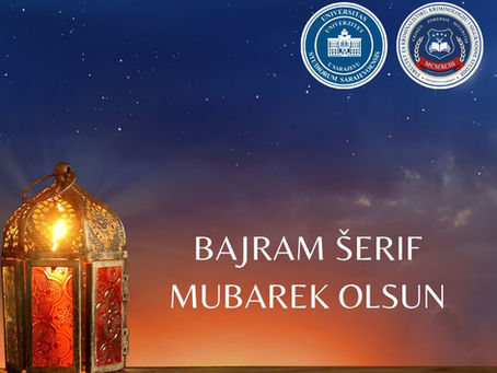 Bajram Šerif Mubarek Olsun!