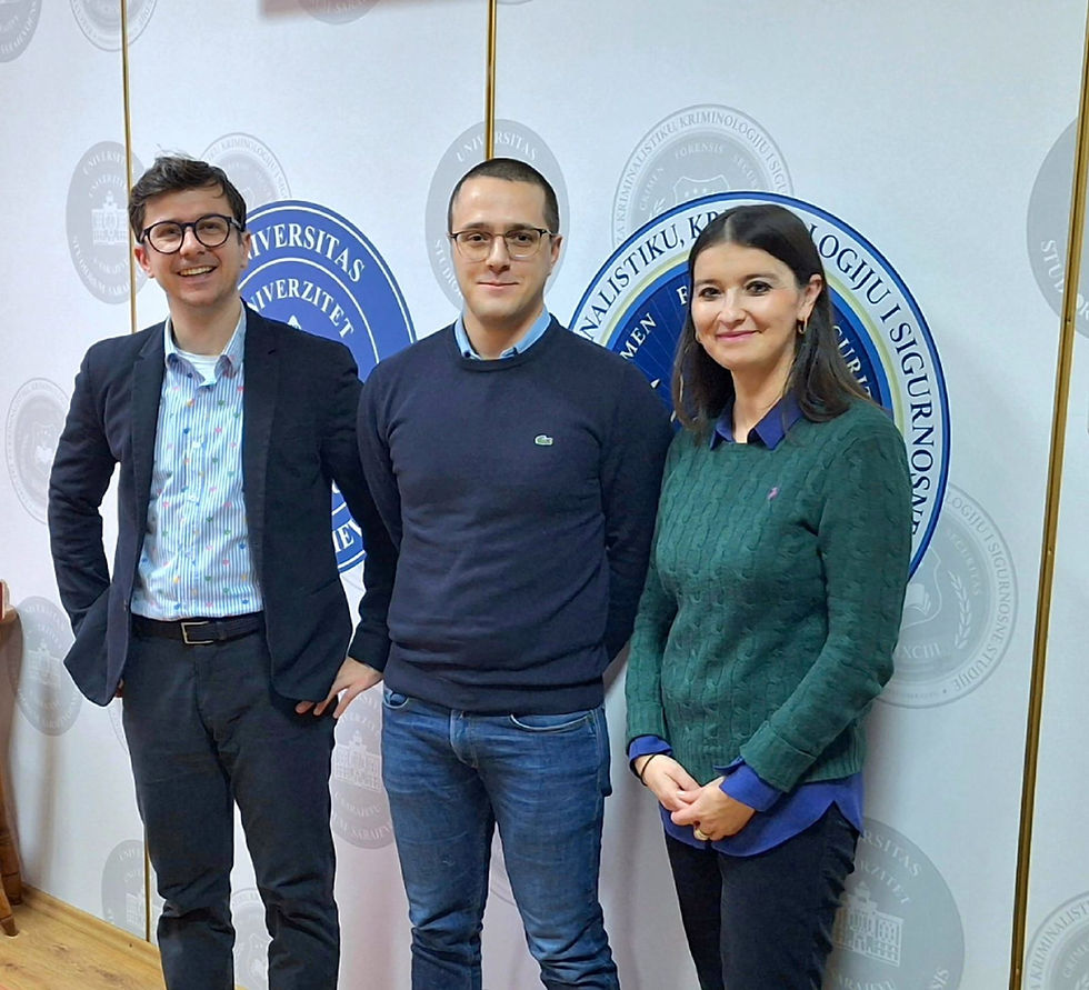 Komparativno istraživanje fudbalskog huliganizma: posjeta Vladislava Krasteva Fakultetu za kriminalistiku, kriminologiju i sigurnosne studije Univerziteta u Sarajevu