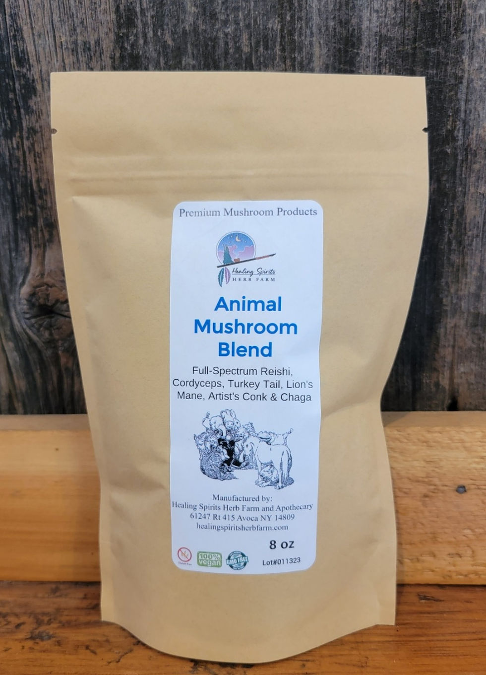 Animal Mushroom Blend Powder