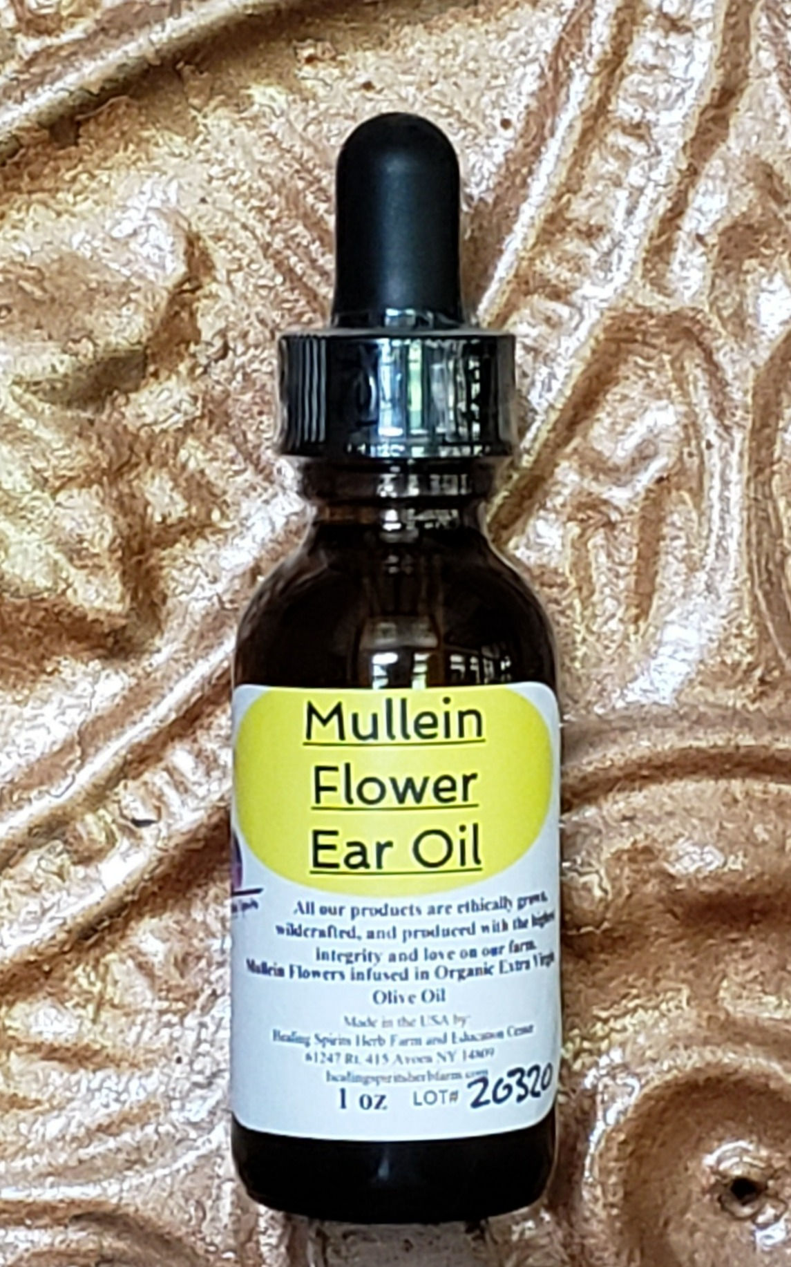 Mullein Flower Ear Oil