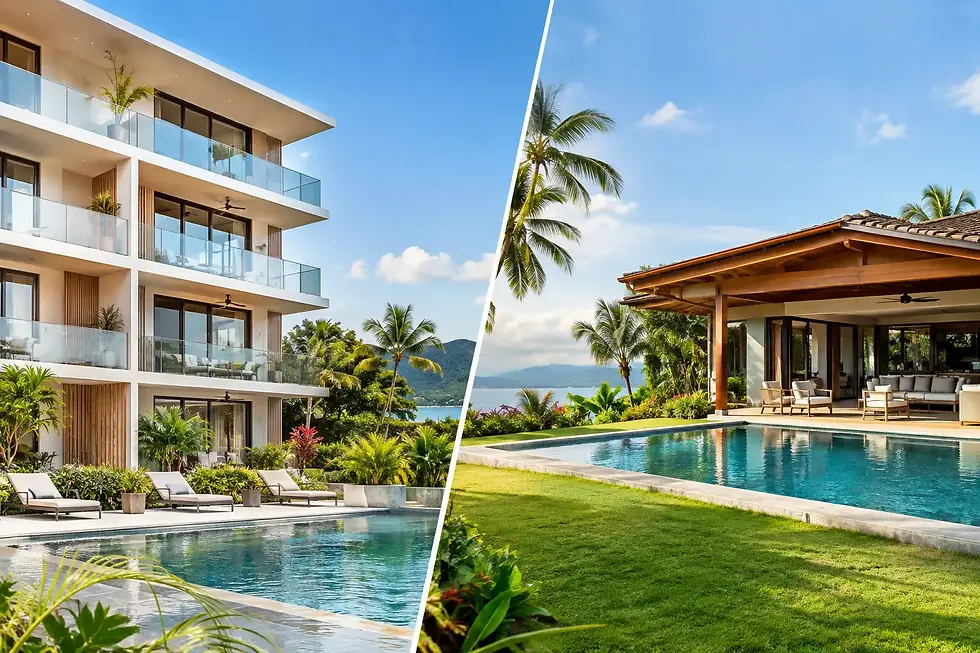Costa Rica Condominium Versus Villa: Which Fits?