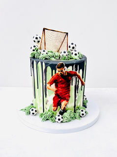 Geburtstagstorte mit Fussballmotiv – einzigartiges Design nach Wunsch