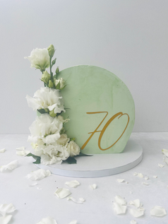 Personalisierte Geburtagstorte für den 70. Geburtstag Kusel – handgefertigt