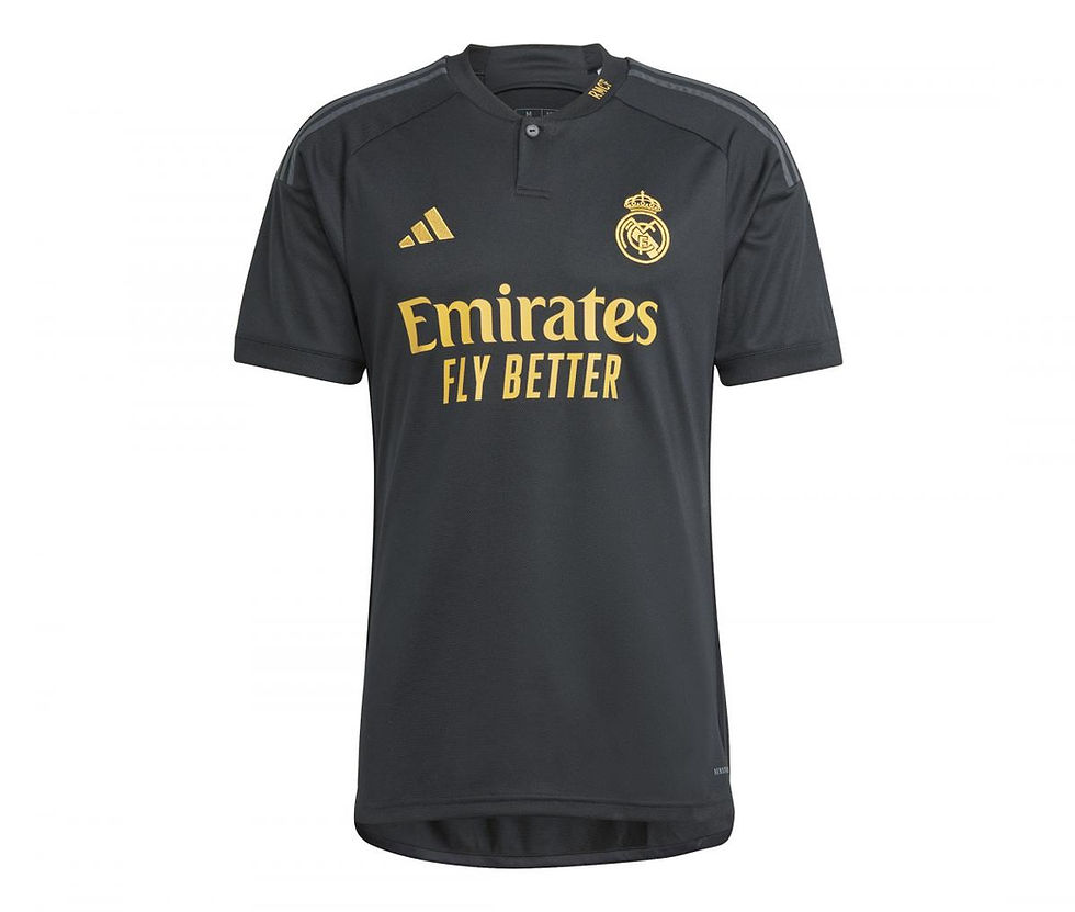 Real Madrid Third Jersey 2023/2024 Black