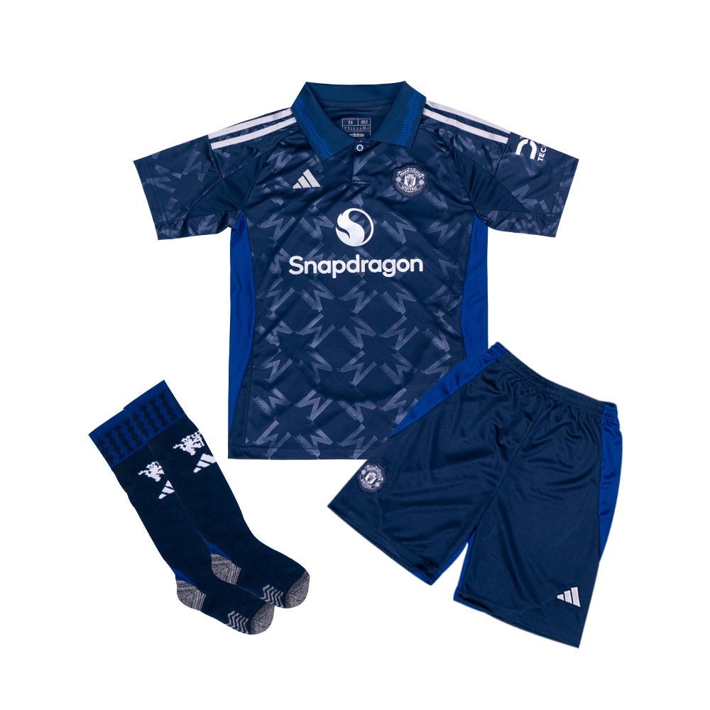 Mini camiseta de visitante juvenil del Manchester United 2024/2025