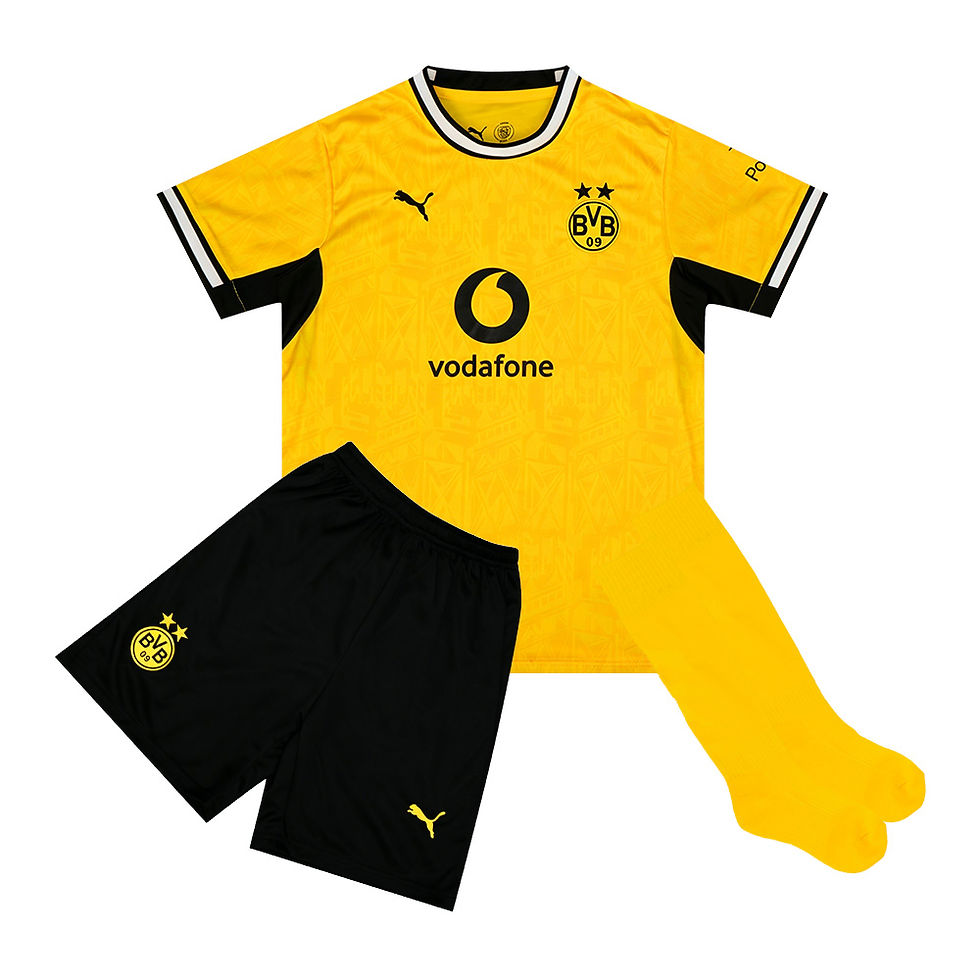 Miniatura: Mini Kit Maillot Borussia Dortmund Domicile 26-27