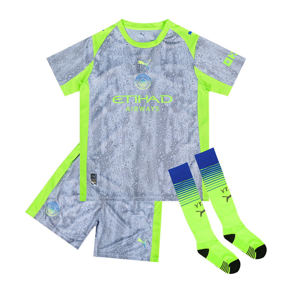 Thumbnail: Mini Kit Maillot Manchester City Third Junior 2025/2026