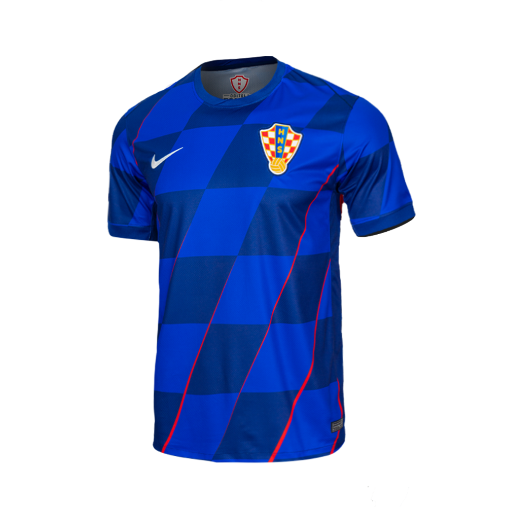 Camiseta de visitante de Croacia 2024