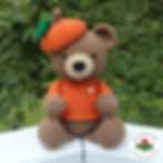 The Pumpkin Bear Free Crochet Pattern by Laura Jaworski (@bugburrypond)