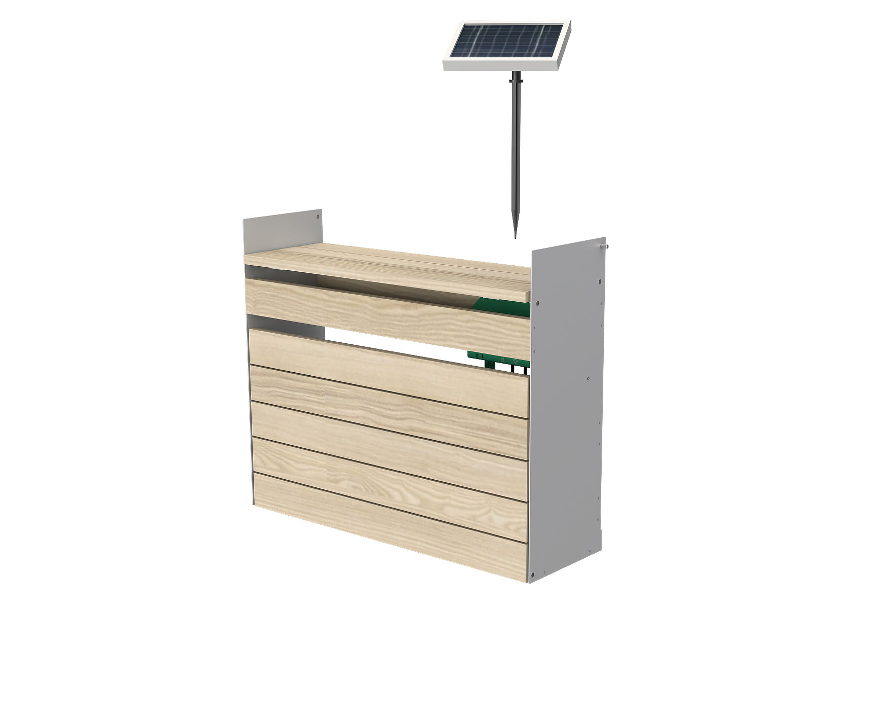 Nádrž na vodu nástěnná