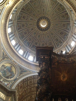 Vatican ceiling