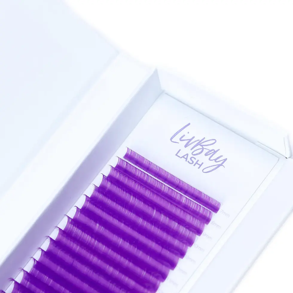 Purple Lashes