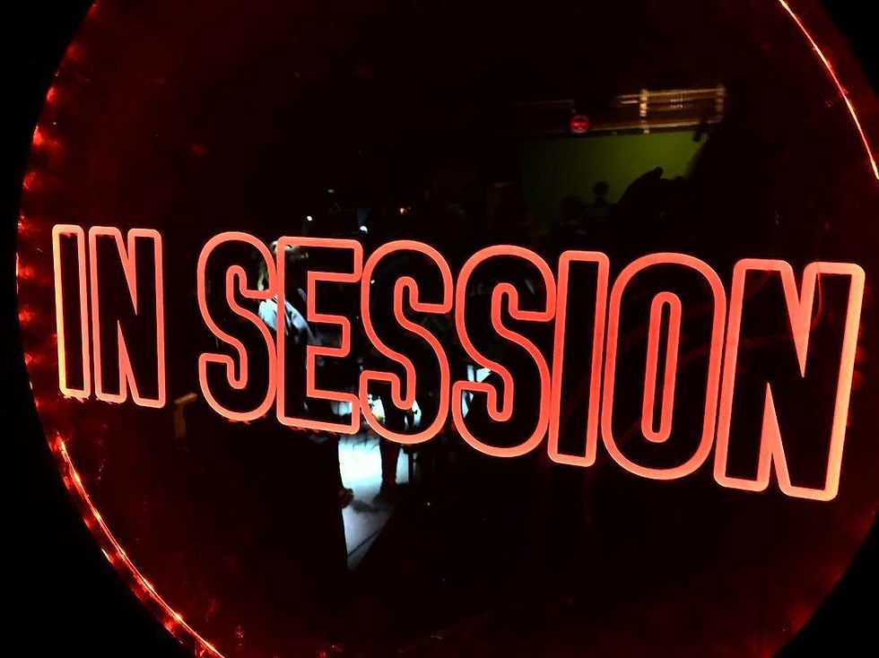 'In Session' studio set