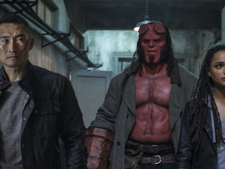 HELLBOY REVIEW: Plays third fiddle to Del Toro’s two classic fantasy films…