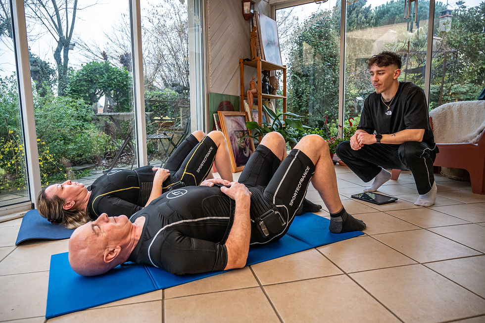 Lume Coaching EMS électrostimulation Annecy Aix-les-Bains à domicile